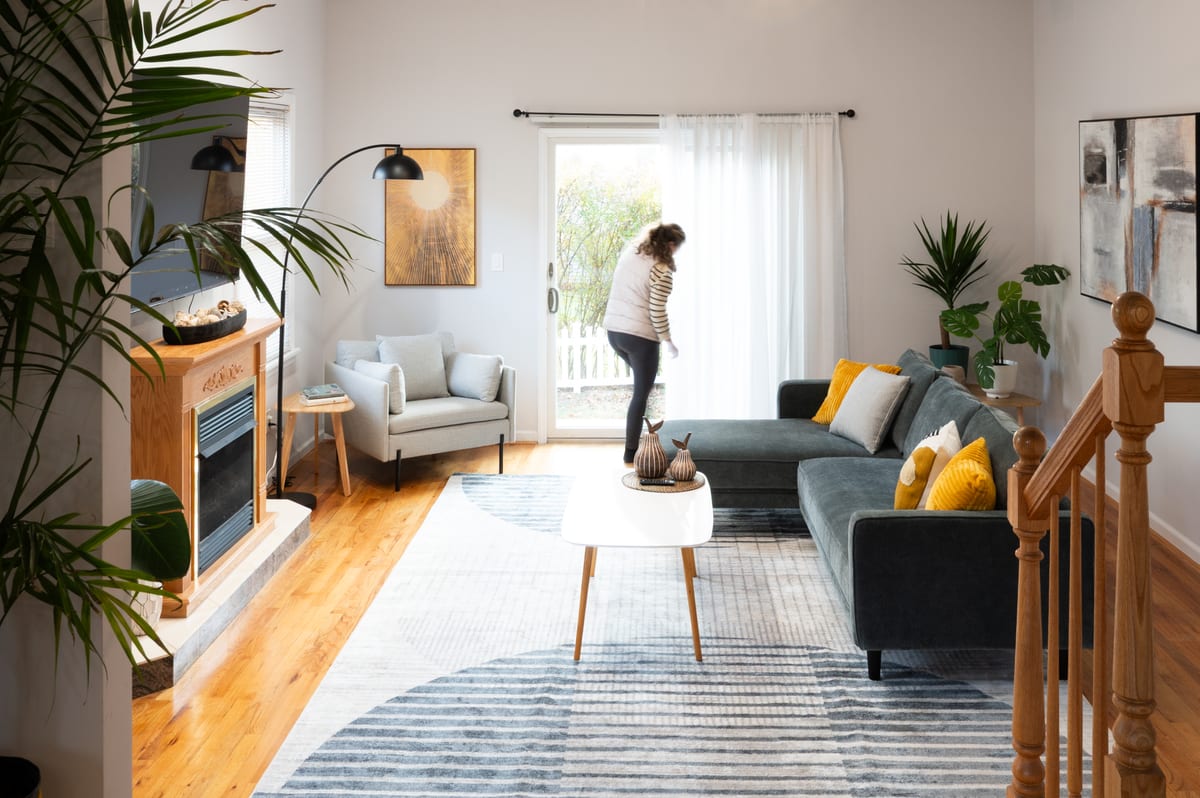 Beautifully designed living room
