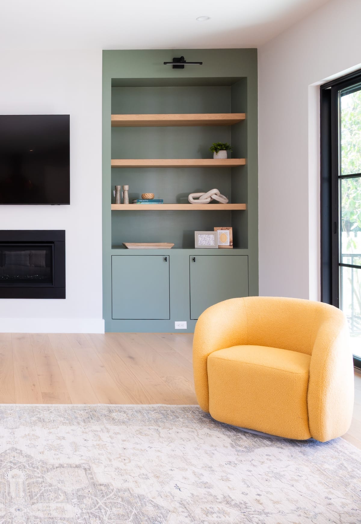 Family room redesign by Dana Elraviv Interior Design