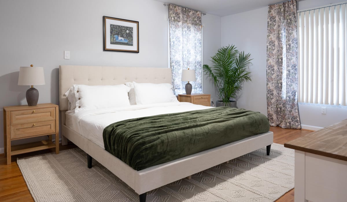 Bedroom redesign by Dana Elraviv Design, NJ